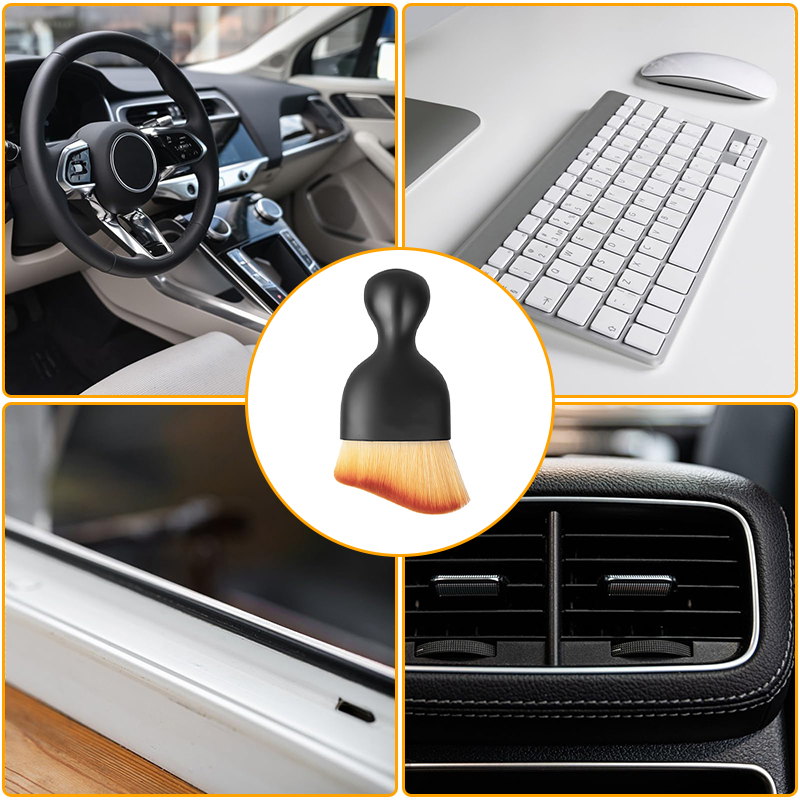 Soft Brush for Car Interior Cleaning
